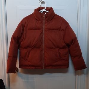 Manteau orange brulé small